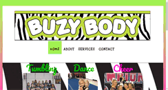 Desktop Screenshot of buzybodytumble.com